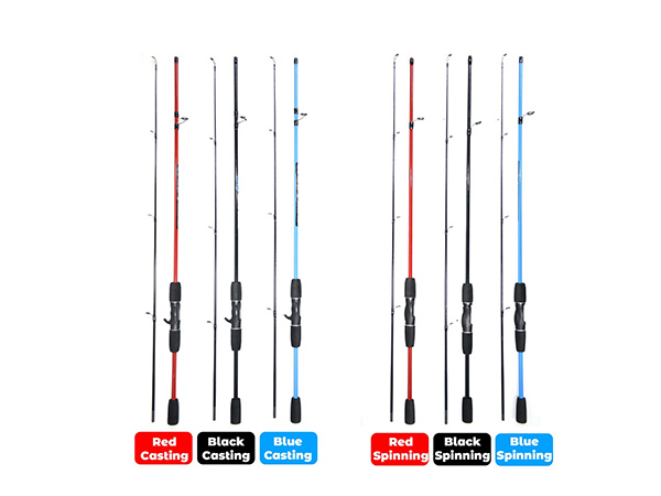 2 Piece Spinning & Casting Fishing Rod